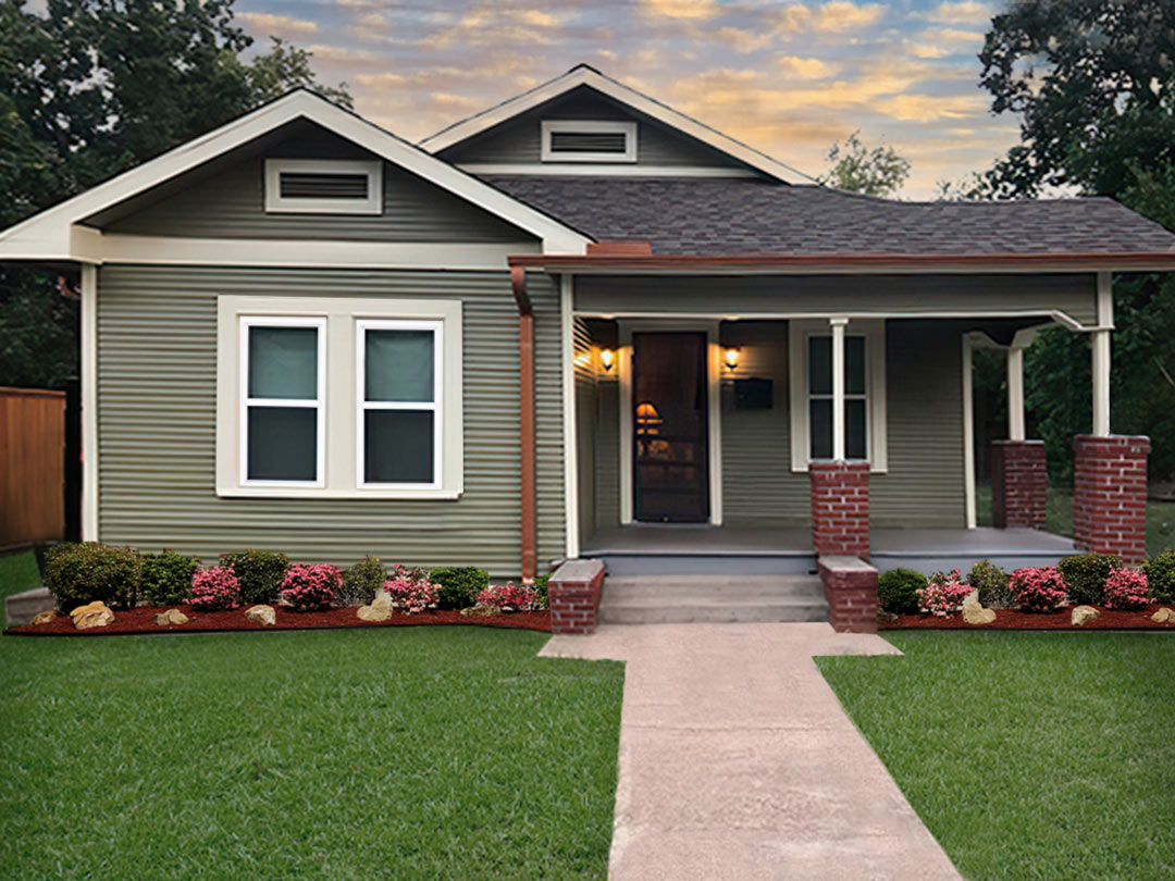 bungalow home transformation after